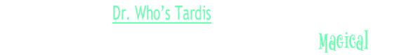 Featuring Maine's first Dr. Who’s Tardis Outhouse ... Now with flush toilet!!!              Over 50 individual Color Solar Lights make our woods Magical