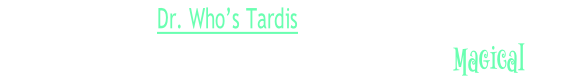 Featuring Maines first Dr. Who’s Tardis Outhouse ... Now with flush toilet!!!              Over 50 individual Color Solar Lights make our woods Magical